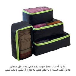 ست نظم دهنده چمدان چهار تکه مدل FCLT44112