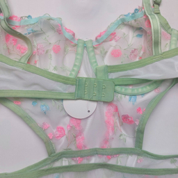 لباس خواب زنانه نوشه پوش مدل بادی توری فنردار کد 907