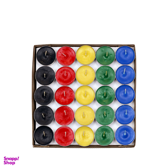 شمع وارمر آرولنس مدل TeaLight-Mix بسته 50 عددی