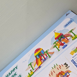 ساختنی 128 قطعه ناب سل مدل پارک شادی