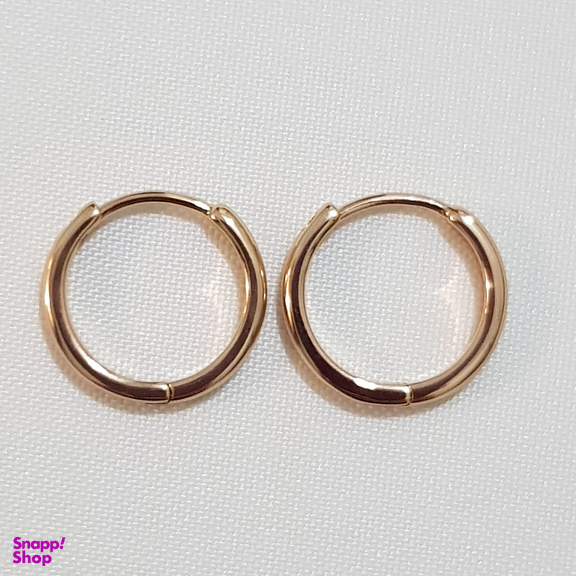 گوشواره زنانه ژوپینگ مدل حلقه ای ساده 410