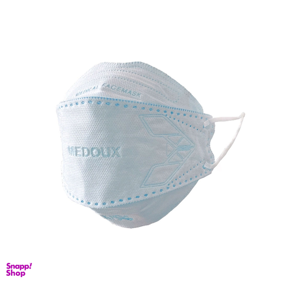 ماسک سه بعدی آبی مداکس (Medoux) بسته 25 عددی