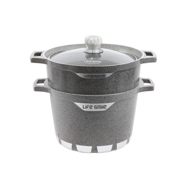 قابلمه لایف اسمایل مدل بخارپز FLCM 6 سایز 28