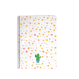 دفتر مشق 50 برگ تیج سان طرح کاکتوس