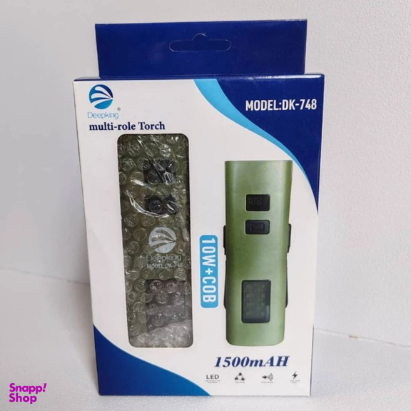 چراغ قوه و چراغ دوچرخه دیپکینگ مدل DK-748