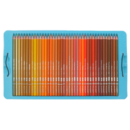 مداد رنگی 520 رنگ جعبه فلزی کالور طرح لاکپشت کد K520