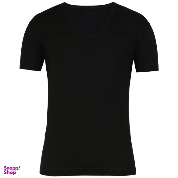 زیرپوش مردانه آریان نخ باف کد 1217 رنگ مشکی