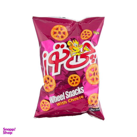 اسنک چرخی چی توز وزن 100 گرم