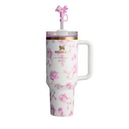 تراول ماگ استنلی مدل tumbler سفید جعبه کادویی ظرفیت 1180 میلی لیتر