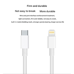 کابل تبدیل USB-C به لایتنینگ پاواریال مدل PA-X12 طول 1 متر