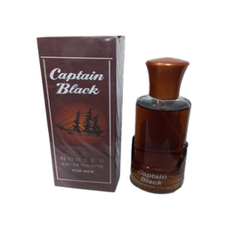 ادوتویلت مردانه لوکا باسی مدل کاپیتان بلک حجم 100 میلی لیتر