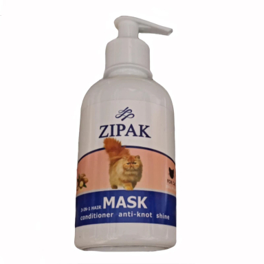 ماسک مو گربه زیپاک مدل D-Mask حجم 250 میلی لیتر