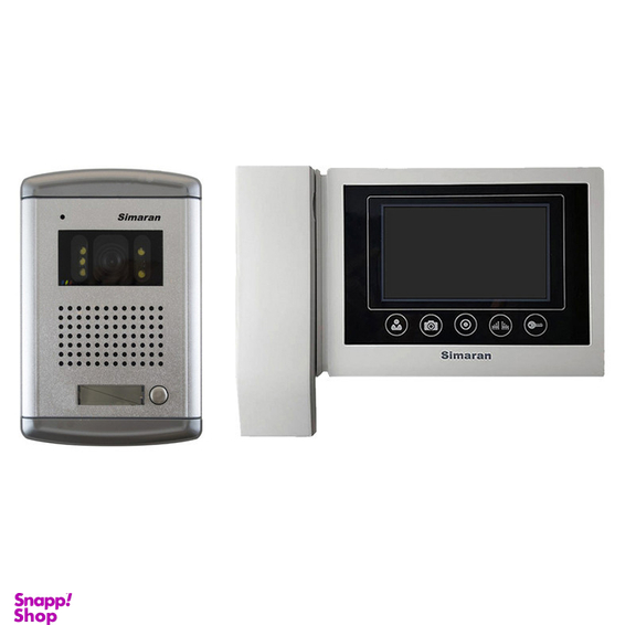 دربازکن تصویری سیماران مدل 43TKM-VFAC1 مجموعه 2 عددی