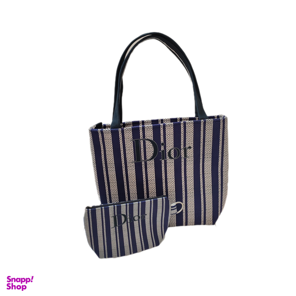 کیف زنانه به همراه کیف آرایشی طرح 690 مجموعه 2 عددی