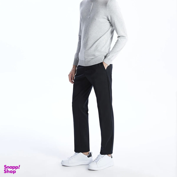 پلیور یقه ایستاده مردانه ال سی وایکیکی مدل سوپر تریکو سافت