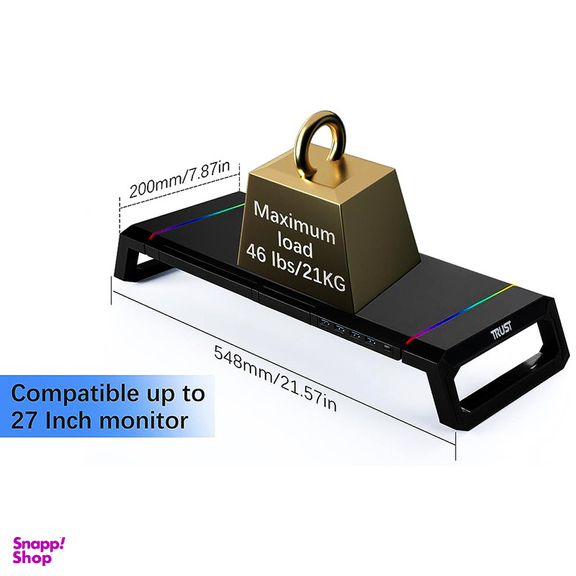 پایه نگهدارنده مانیتور تراست مدل Tdesk