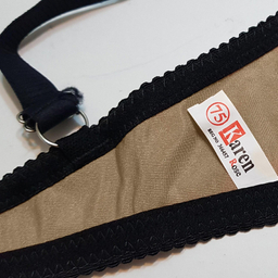 ست شورت و سوتین زنانه کارنا رز مدل فنردار کد 1035 رنگ طلایی