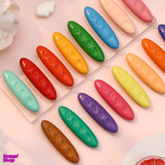 مداد شمعی جادویی 36 رنگ مدل بادومی کد 036