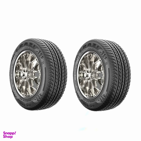 لاستیک خودرو رازی تایر مدل RG-550 سایز 205/60/15 دو حلقه