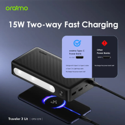 پاوربانک اورایمو مدل Traveler 3 Lit OPB-1270 ظرفیت 27000 میلی‌ آمپر ساعت