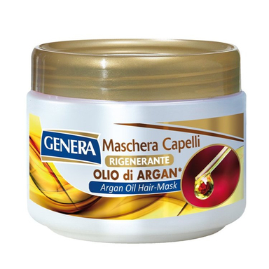 ماسک مو داخل حمام جنرا مدل Argan حاوی روغن آرگان حجم 500 میلی لیتر