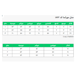 ست دو تیکه مدل مهرآسا کد 182285