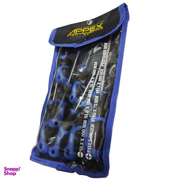 پیچ گوشتی اپکس مدل SMT-APPEX-7PCS-APX1102 بسته 7 عددی