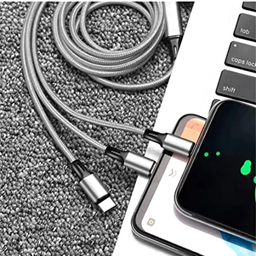 کابل تبدیل USB به Lightning/Type-C/MicroUSB لیتو مدل LD-49 طول 1 متر