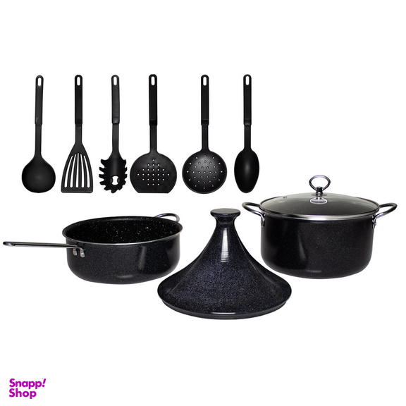 سرویس قابلمه گرانیتی 10 پارچه لیدوما مدل اکولید پلاس