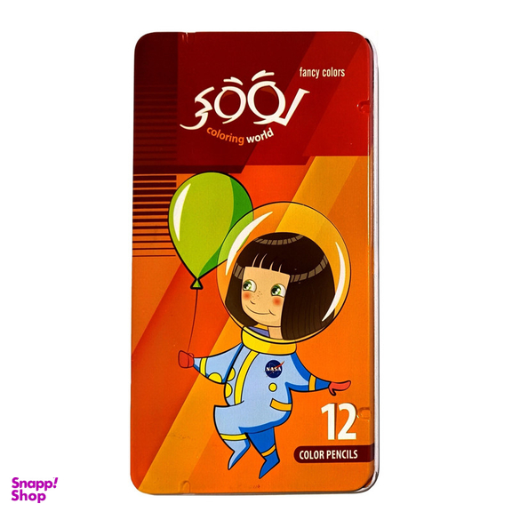 مداد رنگی 12 رنگ لوکی کد 23