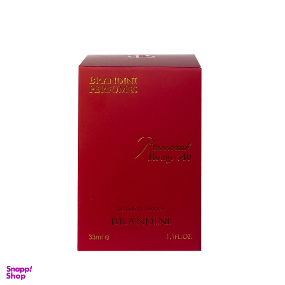 عطر جیبی زنانه برندینی مدل 540 Bacarat Rouge