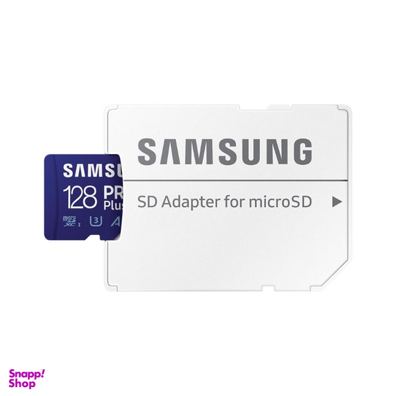 کارت حافظه microSDXC سامسونگ مدل Evo Plus کلاس 10 استاندارد UHS-I U3 سرعت 130MBps همراه با آداپتور SD