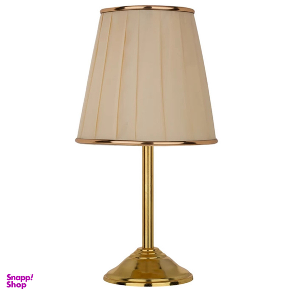 آباژور رومیزی نورهام مدل NHM-GOLDSILVERY-15