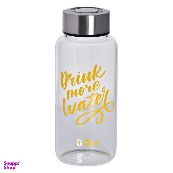 بطری یونیک طرح drink more water کد 3054-4