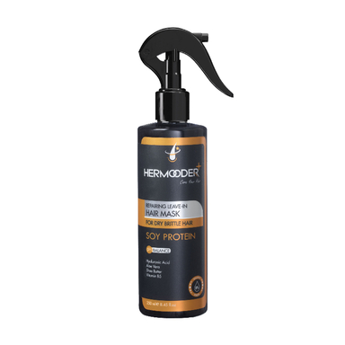 شامپو مو هرمودر مدل SOY PROTEIN مناسب موهای خشک و آسیب دیده حجم 400 میلی لیتر