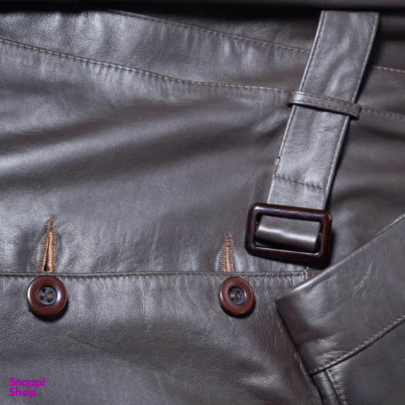 کت چرم زنانه مدل GD-o-16291290 رنگ مشکی