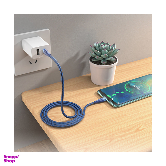 کابل USB-C بروفون مدل BX61 60W طول یک متر