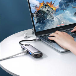 هاب 10 پورت USB-C مک دودو مدل HU-7420 طول 15 سانتی‌ متر