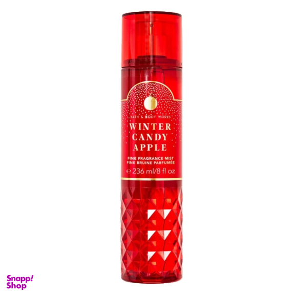 بادی اسپلش زنانه بس اند بادی ورکز مدل Winter Candy Apple حجم 236 میلی لیتر