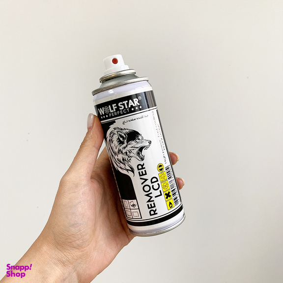 اسپری جدا کننده صفحه تاچ ولف استار مدل High Power حجم 200 میلی لیتر