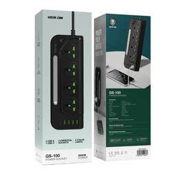 چندراهی برق گرین لاین مدل GS-100 کد GNGS100PSBK