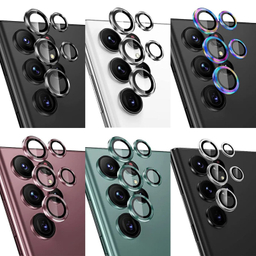 محافظ لنز دوربین بوف مدل Color Lenz Film مناسب برای گوشی موبایل سامسونگ Galaxy S22 Ultra