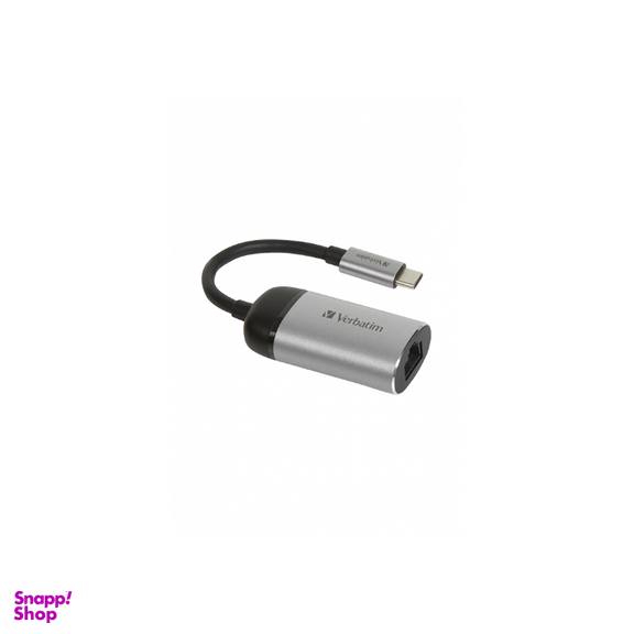 مبدل USB-C به Gigabit Ethernet ورباتیم مدل 49146