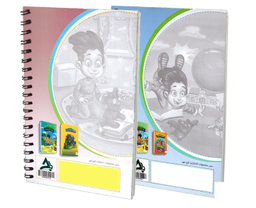 کتاب دفتر مشق اول اثر لیلا اکبر آبادی نشر اوج مهر دو جلدی