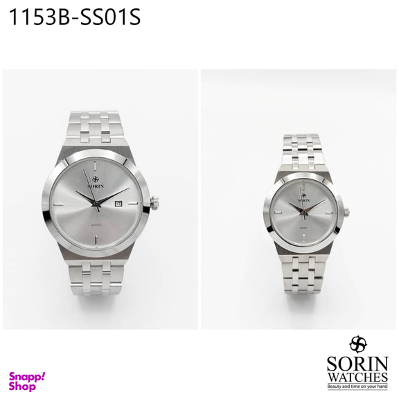 ست ساعت مچی عقربه ای سورین مدل GL1153B-SS01S