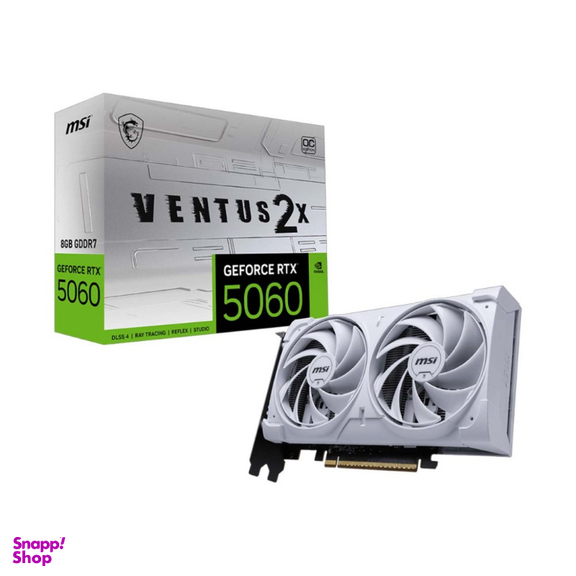 کارت گرافیک مخصوص بازی ام اس آی مدل GeForce RTX 5060 VENTUS 2X OC 8G GDDR7