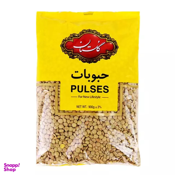 عدس گلستان وزن 900 گرم