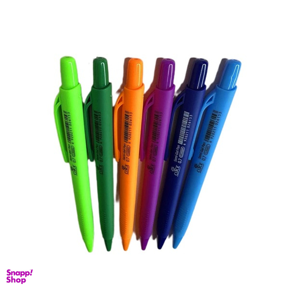 خودکار فشاری 0.7 میلی متر کلیک کد 02 بسته 6 عددی