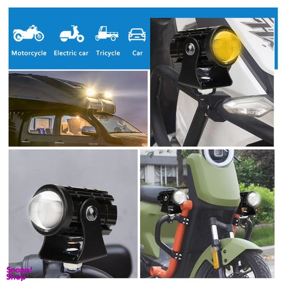 پرژکتور دو کنتاکت خودرو طرح نقطه ای بسته 2 عددی