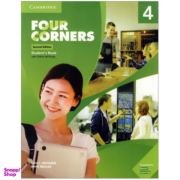 کتاب Four Corners 4 Second Edition اثر Jack C. Richards Jack and Richard. David Bohlke انتشارات cambridge